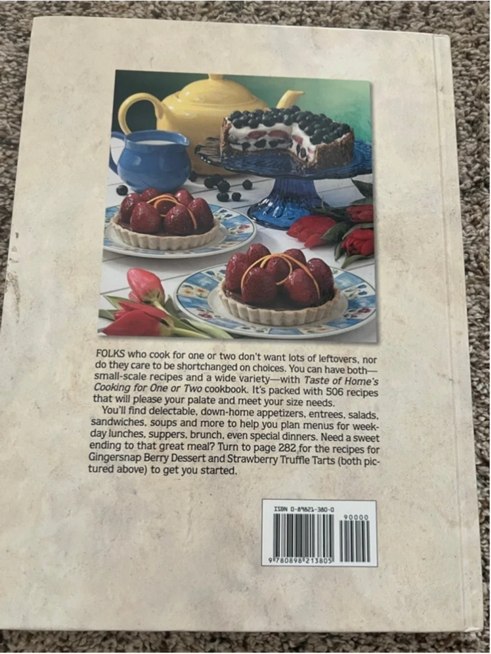 Taste of Home Cooking for One or Two Cookbook